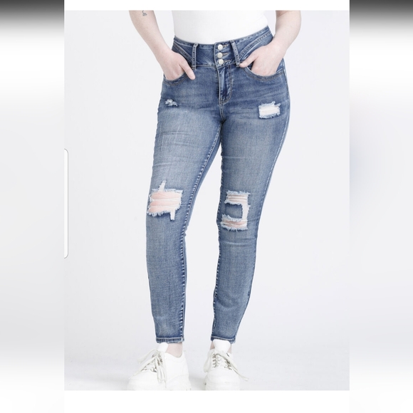 High-rise skinny jeans - Picture 8 of 8